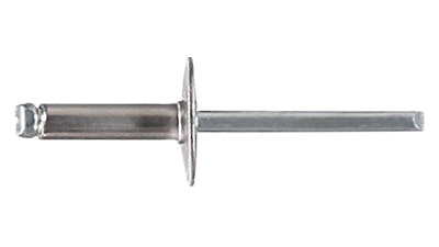 Stainless and Aluminium Large Flange Pop Rivet