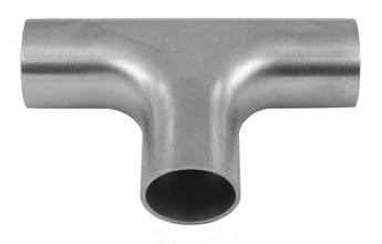 Stainless 316L Fabricated Tube Tee