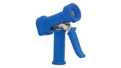 Stainless Blue Silicone Spray Gun