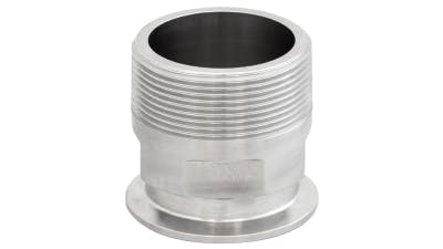 Stainless BSP to Tri-Clamp Bush Adaptor