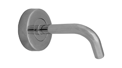 Stainless Universal Handrail Wall Support Mirror Finish with Cover