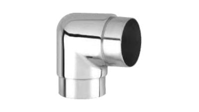 Stainless 90 Degree Elbow for 2 Inch Tube Handrail