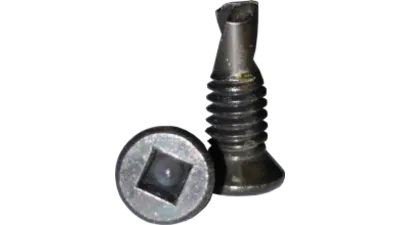 Stainless Half Trim Tek Screw Black