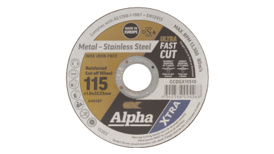 Alpha Cutting Disc for Stainless Steel