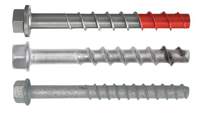 Stainless Steel And Hot Dip Galv Concrete Bolts