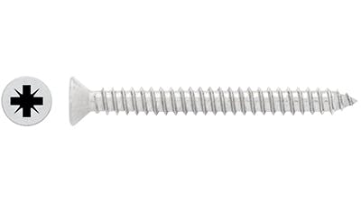 Stainless Csk Pozi Self Tapping Screw