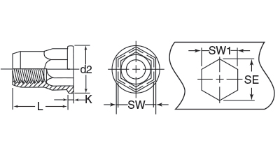 Stainless Threaded Insert Dimensions - Anzor Fasteners