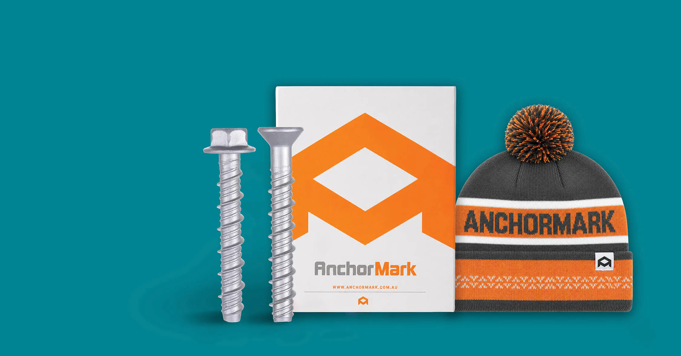 Free Beanie With Every order Over $500 of AM Ruspert Concrete Screws