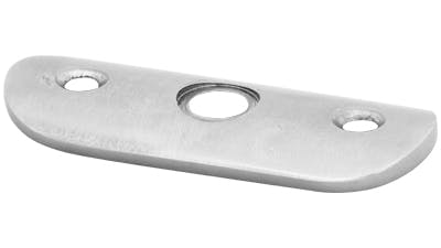 Stainless Handrail Curved Saddle Component
