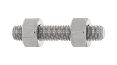 Stainless B8M Threaded Stud and Nuts