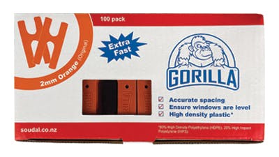 Gorilla 2mm Orange H Packers