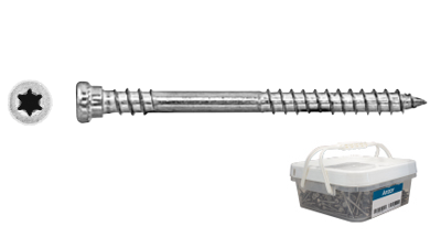 Stainless Cylinder Head Thread Decking Screw