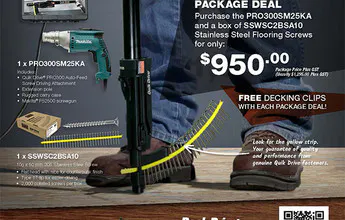 QUIK DRIVE PACKAGE DEAL ONLY FOR A LIMITED TIME!*