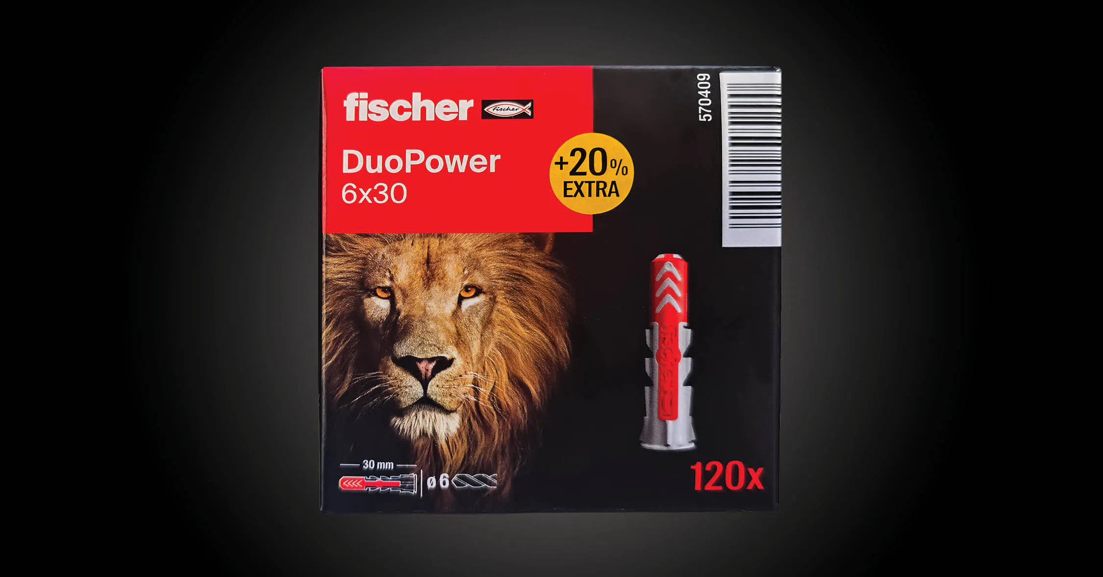 Fischer DuoPower - One Plug. One Solution. All Materials.                        