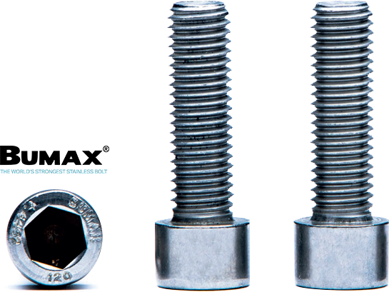 The Strongest Stainless Steel Fastener - Bumax DX129
