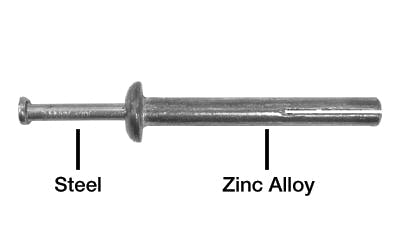 Steel and Zinc Alloy Pin Tappet Anchor