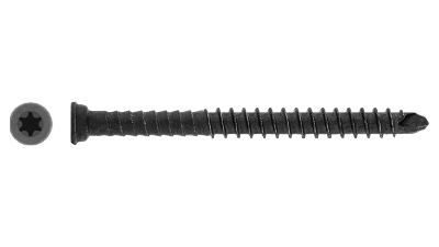 S2 Stainless Steel Black Coloured Step Decking Screws