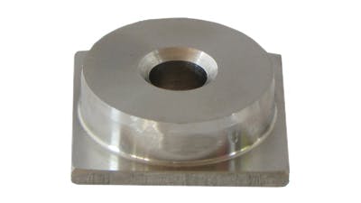 Stainless Heavy Square A-justa Foot Insert