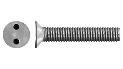 Stainless Csk Snake Eye Machine Screw