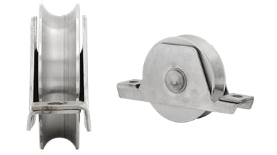 Stainless U Shaped Gate Rollers