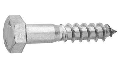 Stainless Hex Coach Screws
