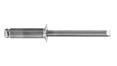 Countersunk Aluminium with Steel Pin Rivets