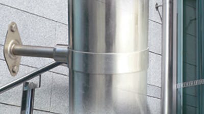 Stainless Steel Downpipe Example