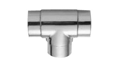Stainless 2 Inch Tube Tee for Handrails