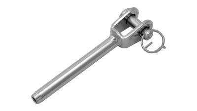 Stainless Fork Swage Terminal