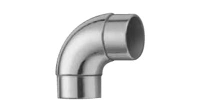 Stainless 90 Degree Bend for 2 Inch Tube Handrail