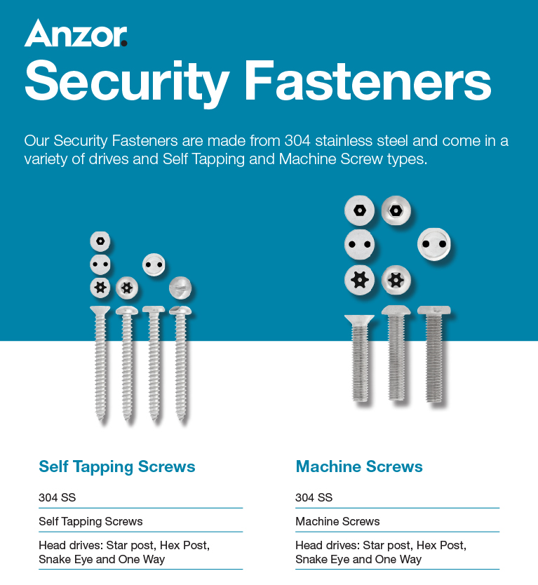 Stainless Security Screws Article