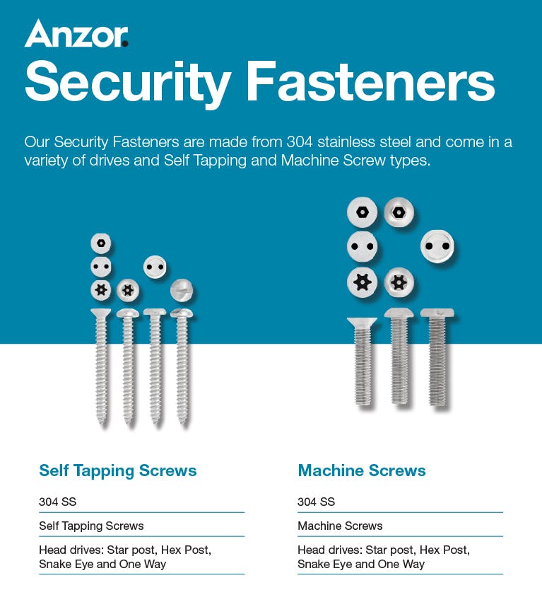 Stainless Security Screws Article