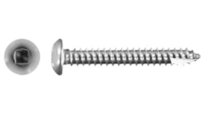 Stainless Pan Square Drive Self Tapping Screw with T17 Cutter