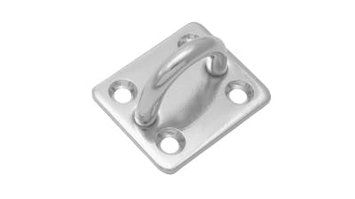 Stainless Rectangle Eye Pad