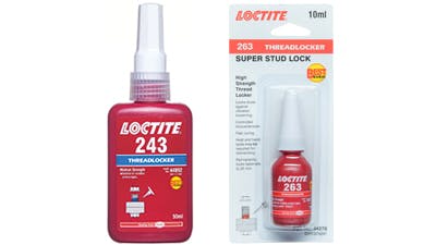 Loctite Threadlockers for Stainless Steel