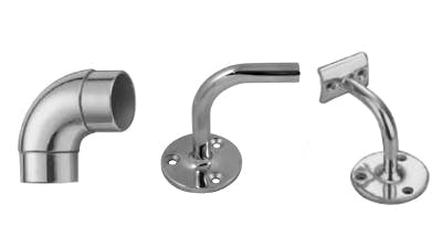 Stainless Architectural Handrail Fittings