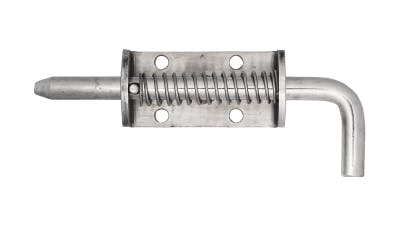 stainless spring loaded pad bolt