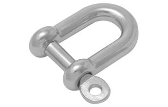 Stainless Standard D Shackle