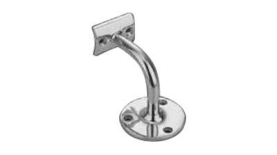 Stainless 2 Inch Handrail Wall Support Mirror Finish