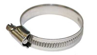 Stainless Non Perforated Hose Clips