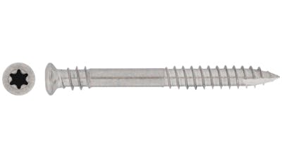 Stainless Steel Hardwood Decking Screw T17 Tip