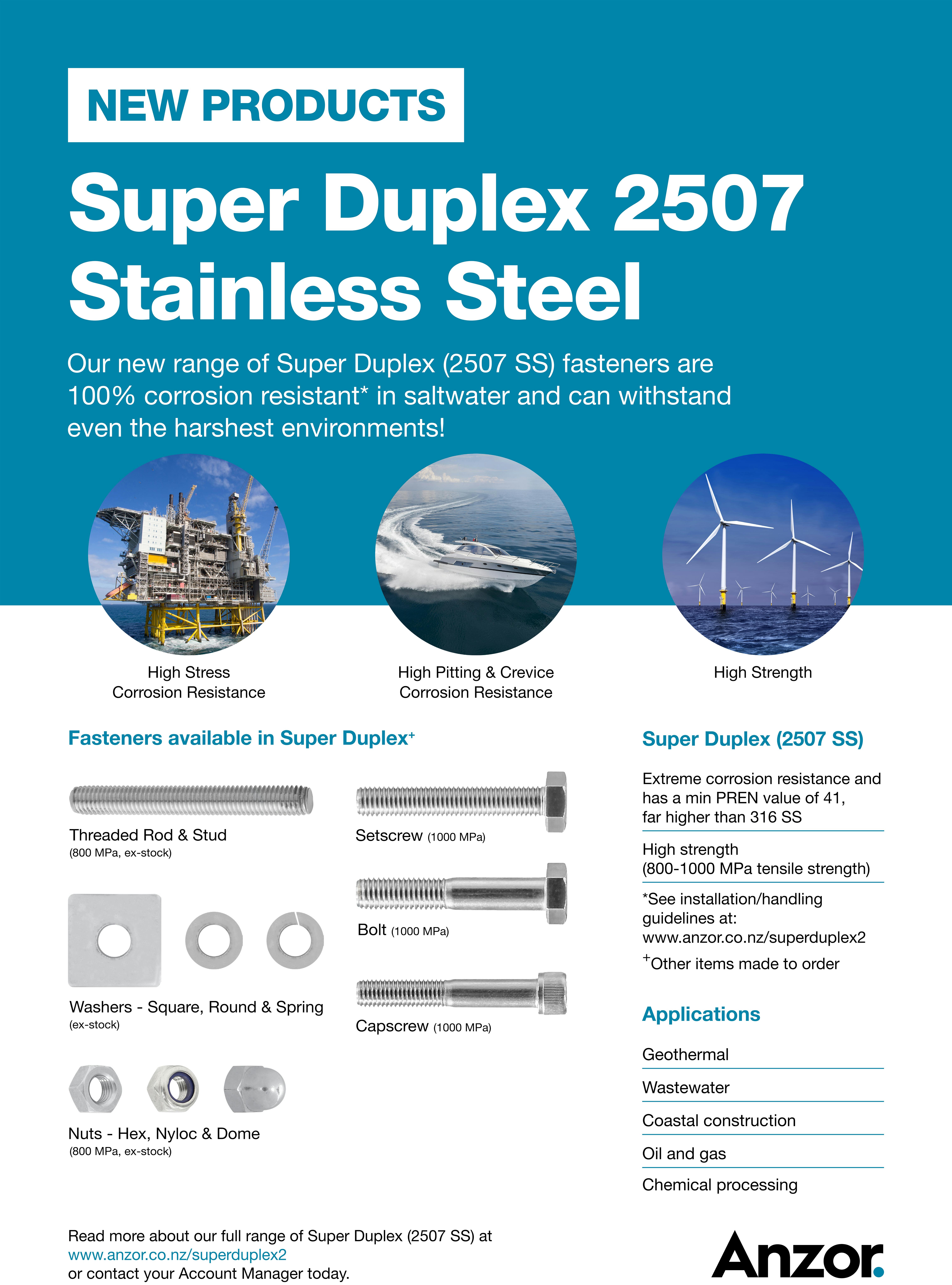 Super Duplex 2507 Engineering