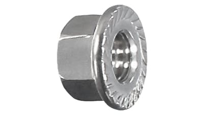 Stainless Hex Face Flange Nut