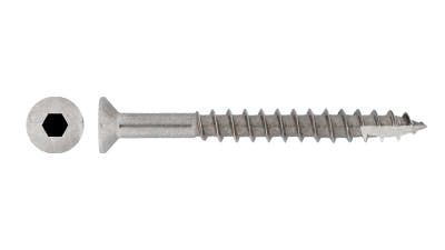 Stainless Self Drilling Hex Drive Deck Screw