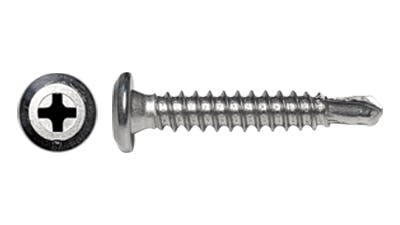 Stainless Phillips Drive Wafer Self Drilling Screw