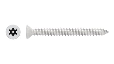 Csk 6 Lobe with Pin Self Tapping Screws