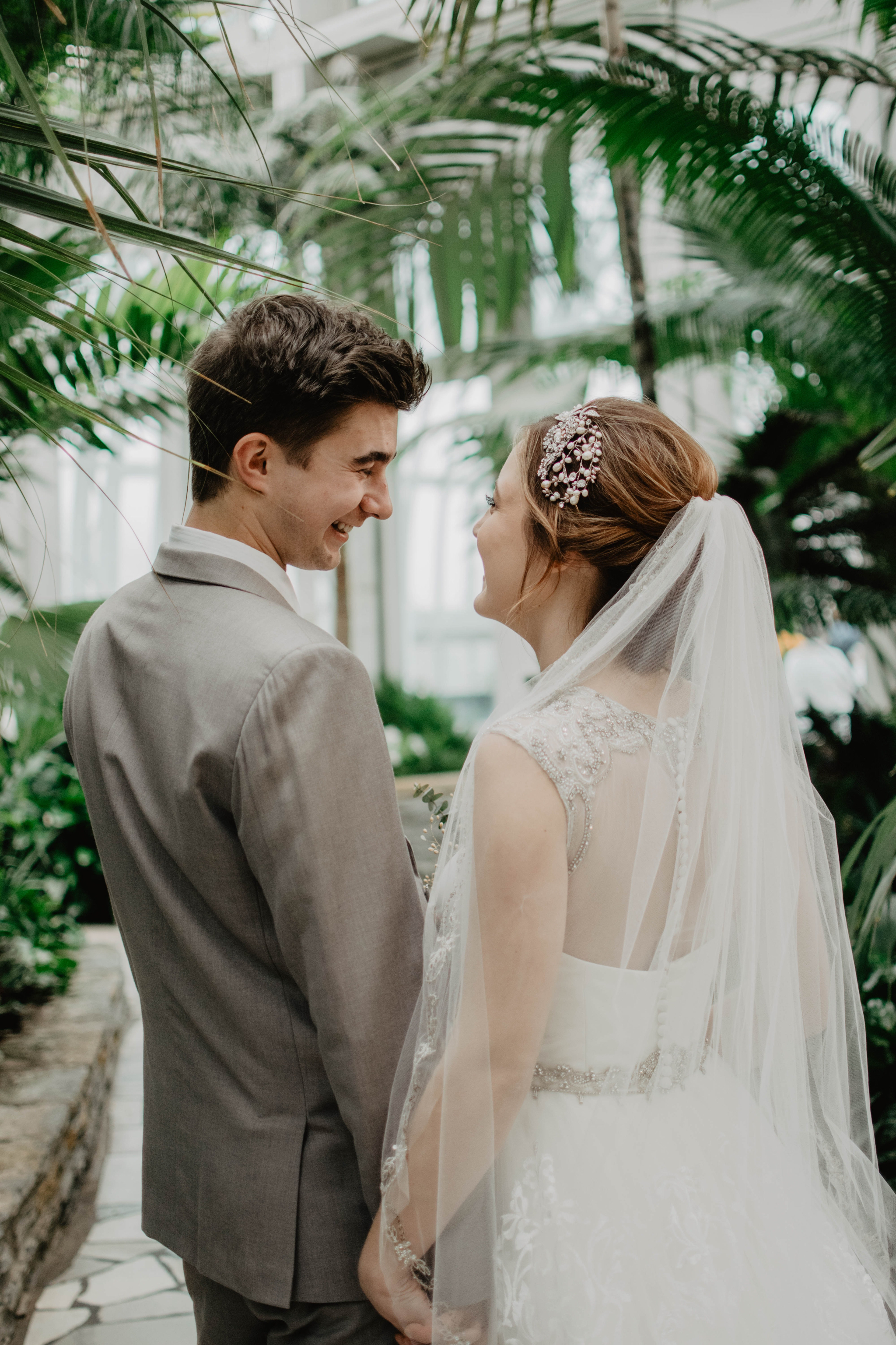 tropical garden wedding
