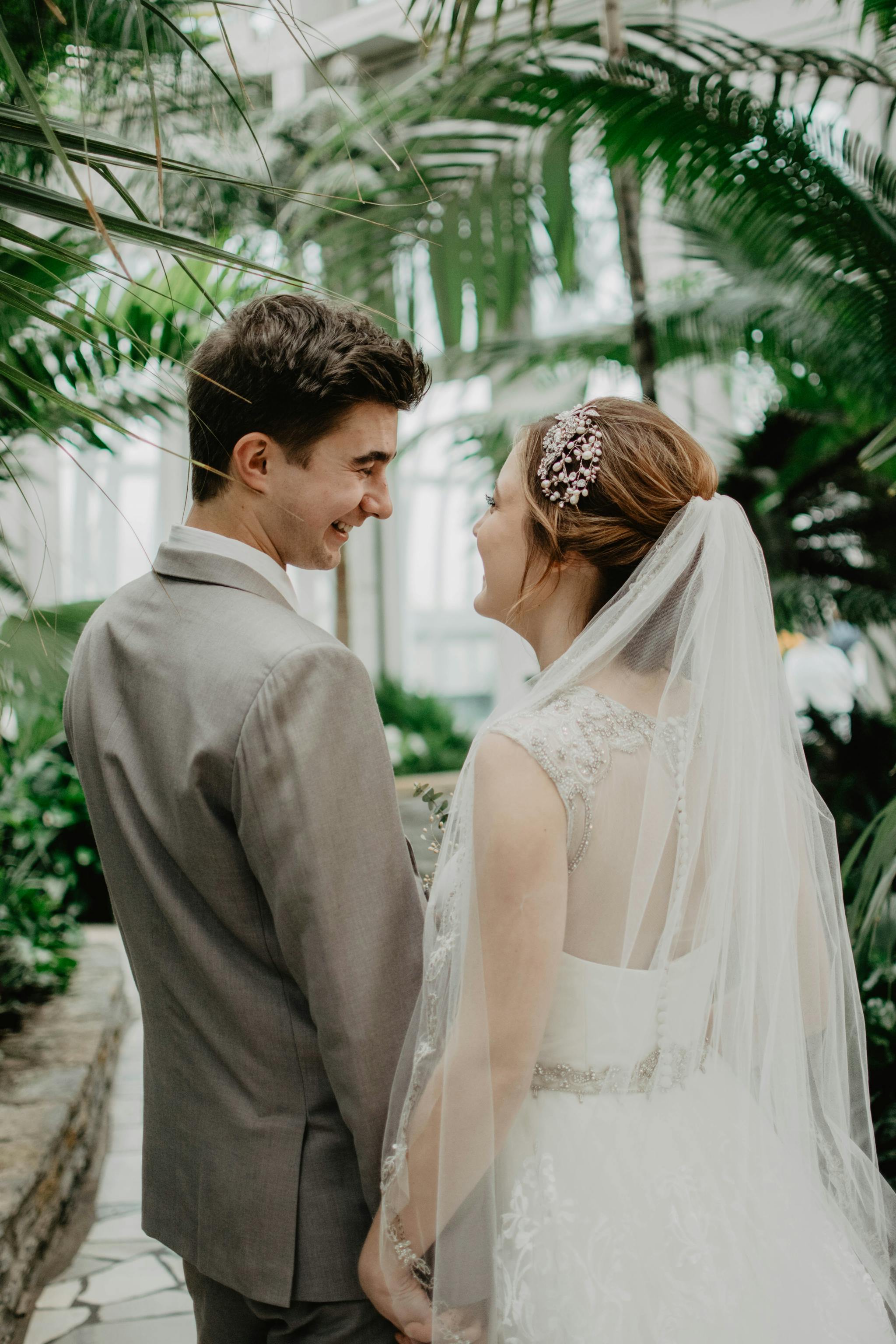 tropical garden wedding