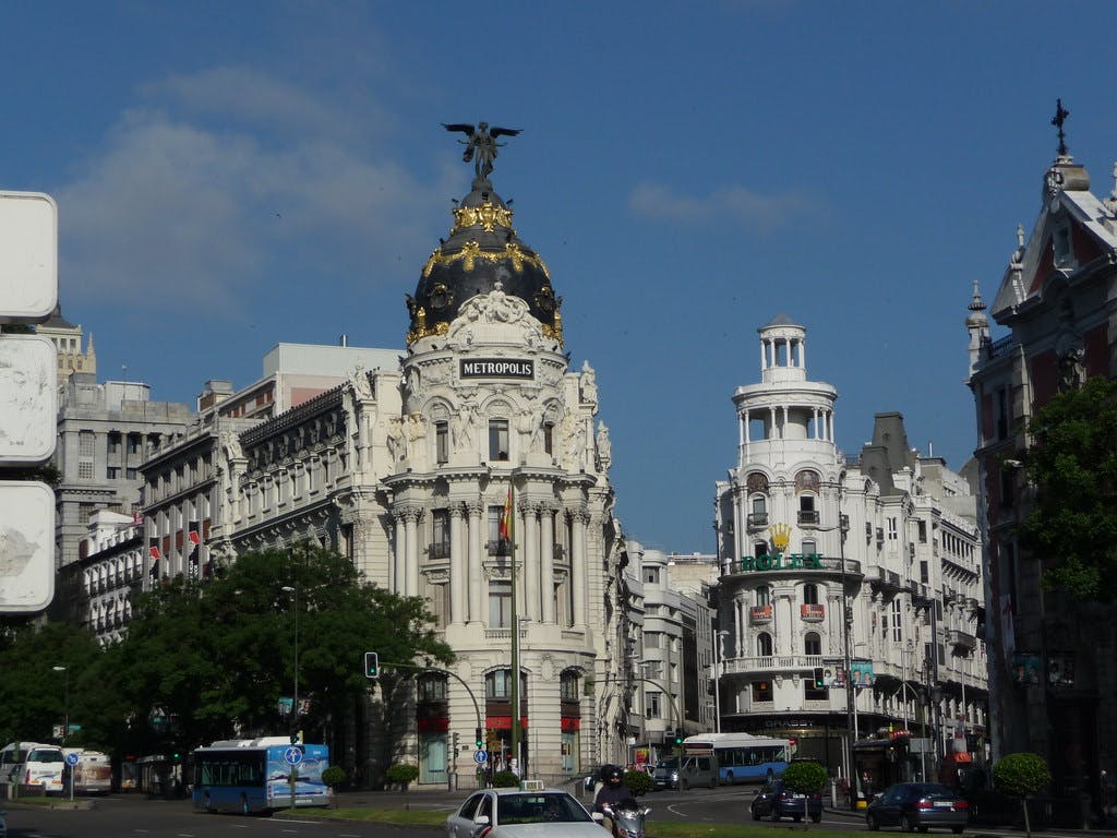 Foto Madrid Edificio Metrópolis