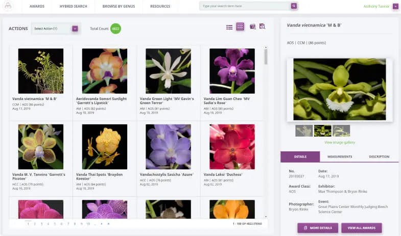 OrchidPro Online Orchid Software